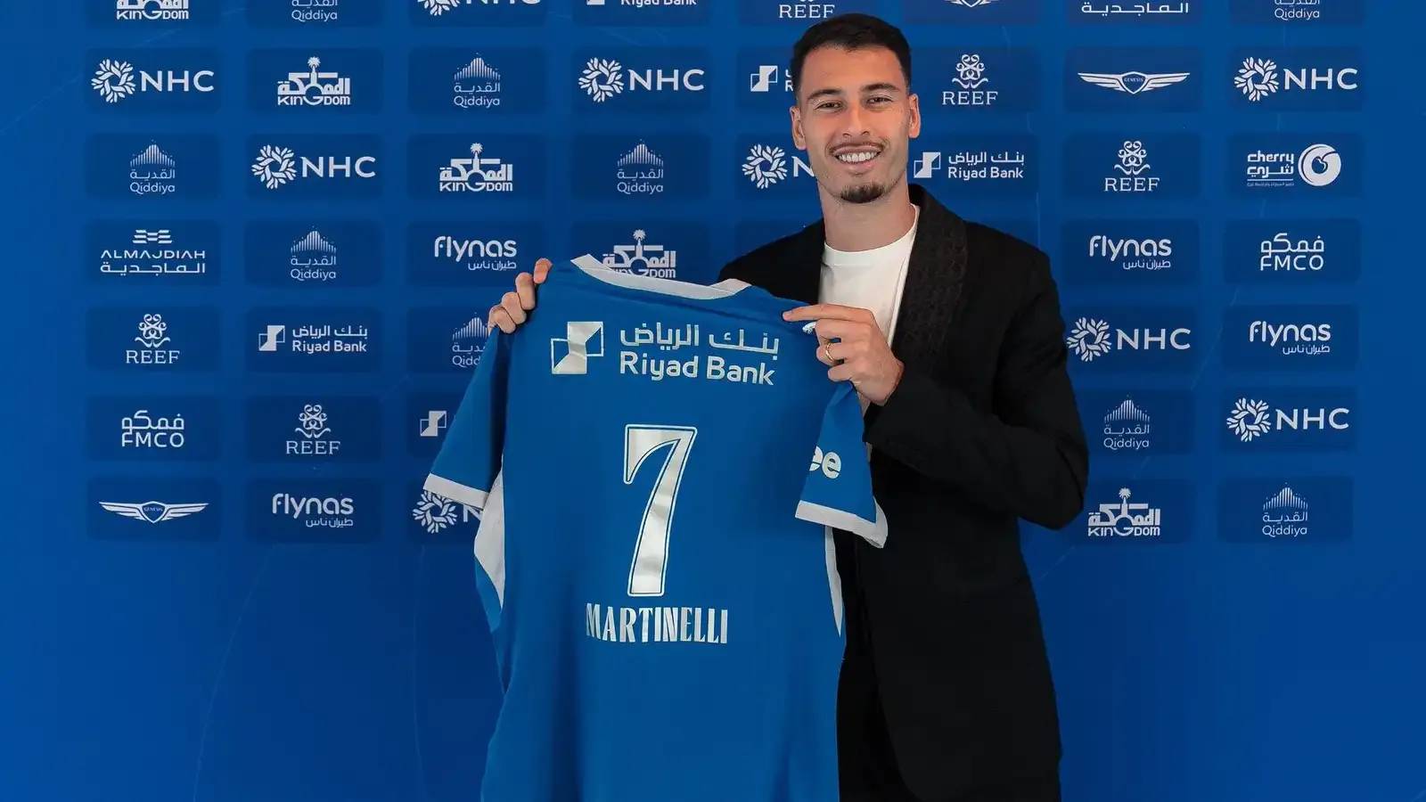 أكبر صفقة بيع في تاريخ آرسنال... الهلال يضم مارتينيلي مقابل 60 مليون إسترليني