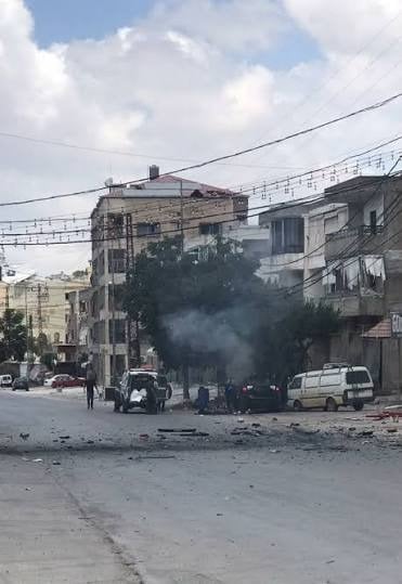 غارة إسرائيلية ثانية تستهدف محيط دار المعلمين على طريق عام النبطية الفوقا
