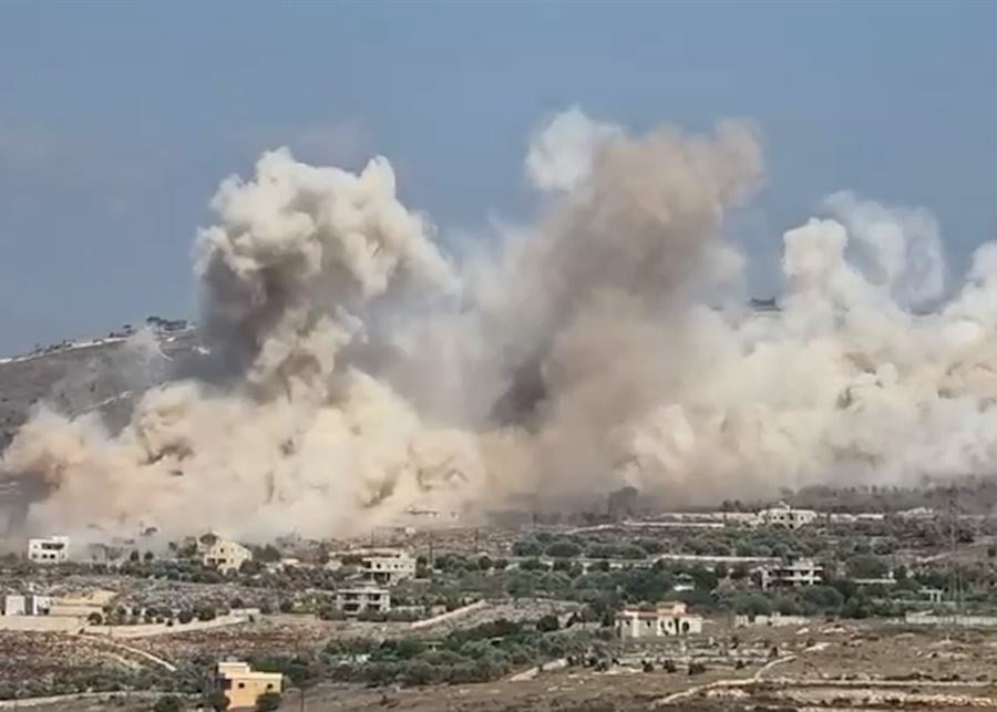 الوكالة الوطنية للإعلام: تفجير كبير في المنصوري تزامن مع أعمال جرف لمنازل.