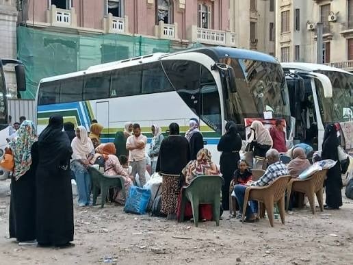 980 سودانياً يغادرون مصر إلى السودان ضمن برنامج العودة الطوعية