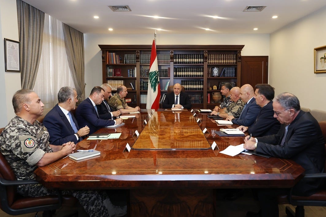 عون يترأس اجتماعاً أمنياً في بعبدا: لتعزيز الانتشار الأمني في النبطية والتنسيق بين الأجهزة