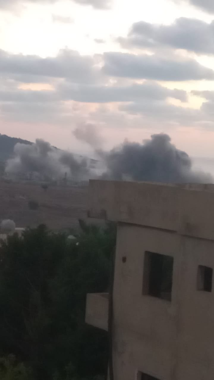 غارة إسرائيلية ثانية استهدفت بلدة المنصوري في قضاء صور