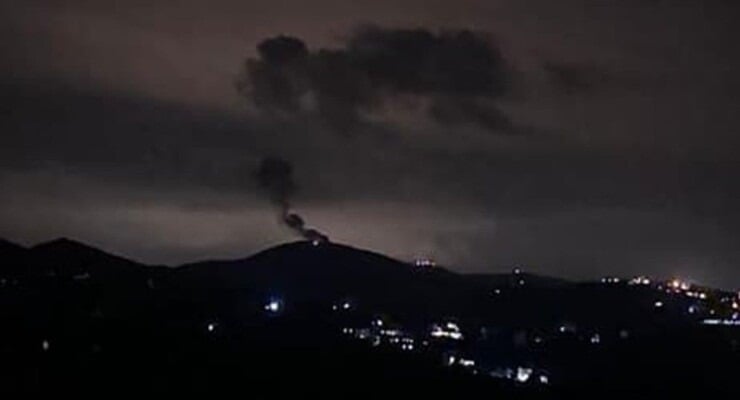 نفذ جيش الاحتلال تفجير كبير في حي رأس الظهر غرب بلدة ميس الجبل