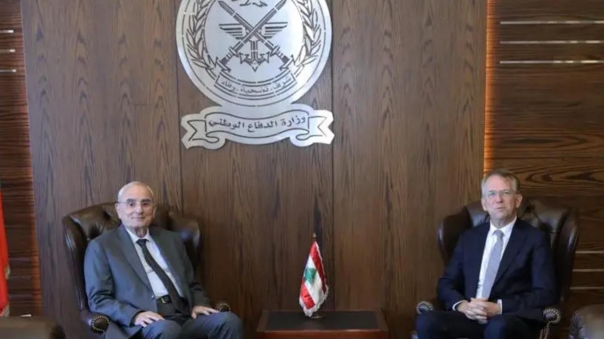 منسى ودوريل يبحثان دعم الجيش وترتيبات ما بعد "اليونيفيل"