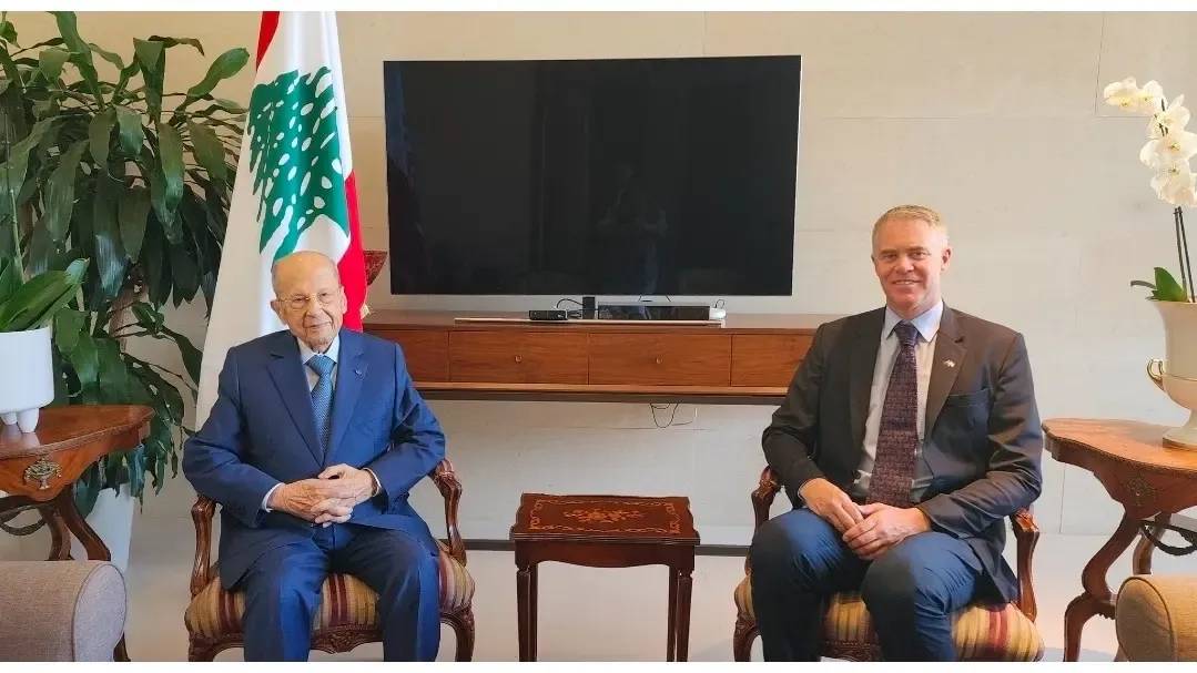 عون يبحث مع السفير الأوسترالي الأوضاع الراهنة