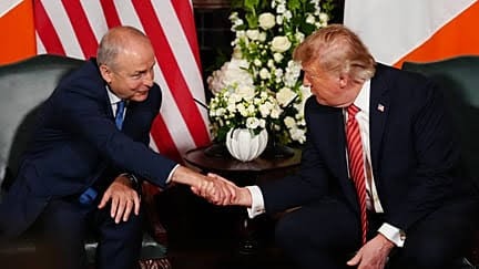 ترامب يعلن تأييده لوحدة أيرلندا.. ولندن تتمسك بموقفها
