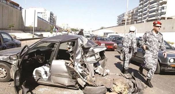 إحصاءات غرفة التحكم للحوادث: قتيل و12 جريحاً في 10 حوادث سير خلال الـ 24 ساعة الماضية
