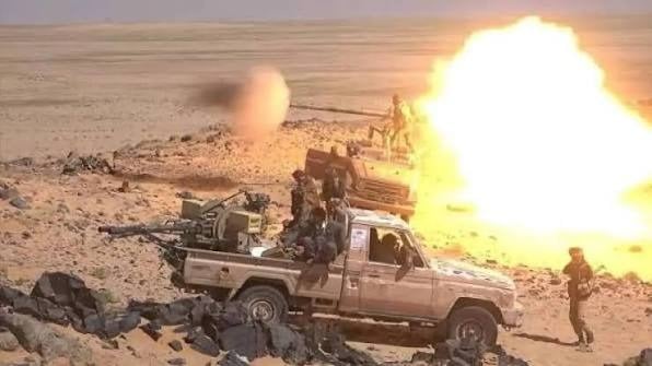 القوات اليمنية التابعة لحكومة عدن تستهدف تجمعات للحوثيين شمالي مأرب