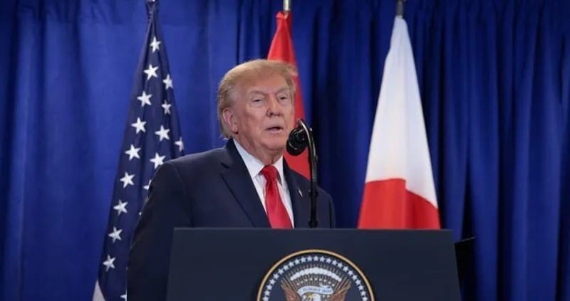 الرئيس الأميركي دونالد ترامب: العلاقة مع الرئيس الصيني تقوم على الاحترام المتبادل، وفخورون بالعلاقات مع الصين.