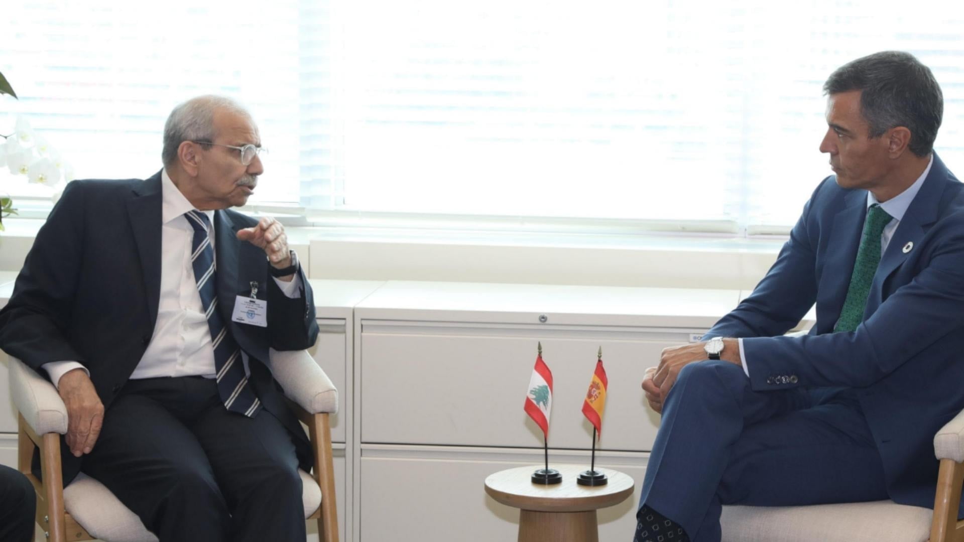إسبانيا تؤكد مواصلة دعم لبنان.. وسلام يبحث مع سانشيز مستقبل الجنوب