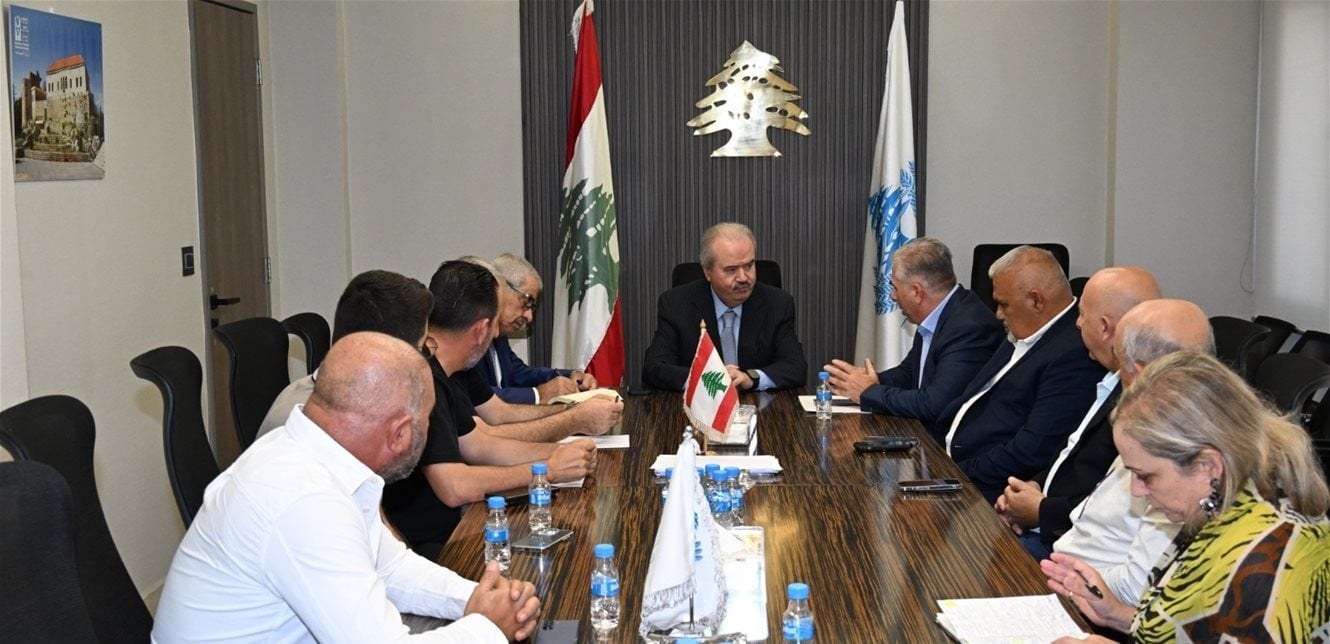 جابر يبحث مع مستوردي ومصدّري الخضر والفاكهة تسهيلات لتعزيز الصادرات الزراعية
