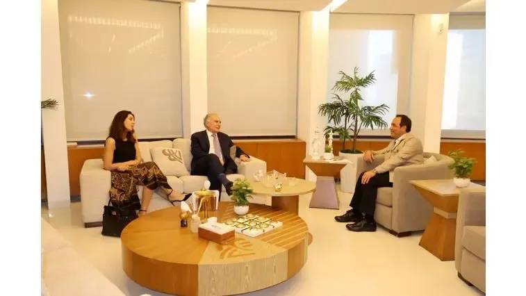 بدر يبحث مع أرنو أهمية الشراكة بين لبنان والأمم المتحدة