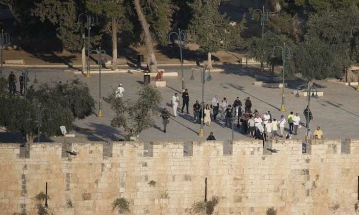 مستوطنون يجددون اقتحام المسجد الأقصى لليوم الثاني على التوالي