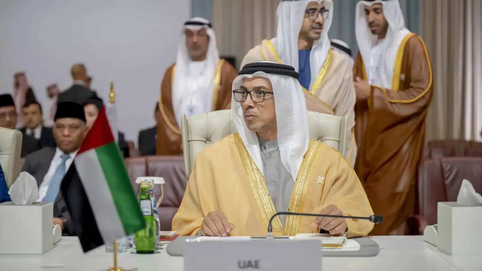 منصور بن زايد إلى السعودية غداً