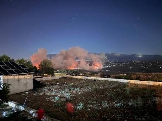 جيش الاحتلال نفذ تفجيرا في مدينة الخيام جنوب لبنان
