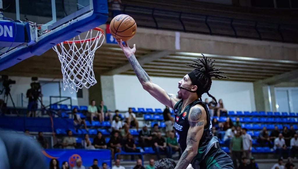 فوز الحكمة اللبناني على العربي القطري بنتيجة 90-85 ضمن دور المجموعات من FIBA WASL Final 8 لكرة السلة