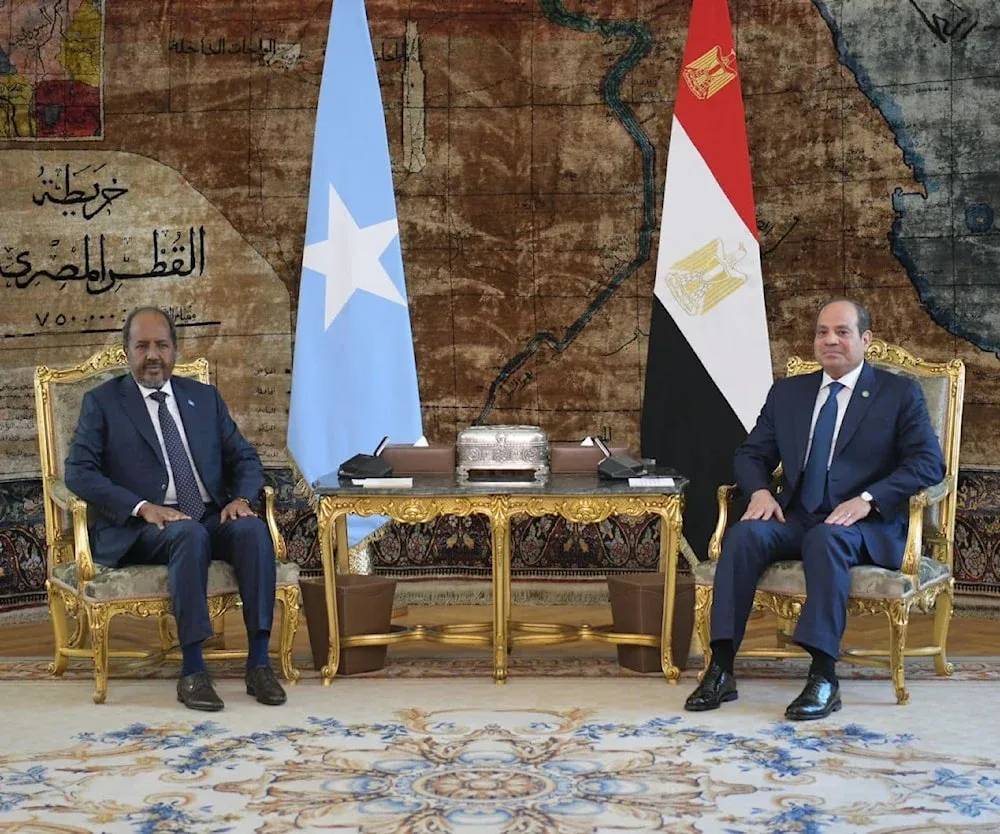 الرئيس الصومالي يصل مصر للمشاركة في اجتماعات الاتحاد الأفريقي