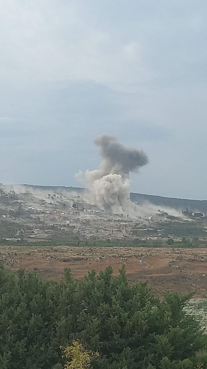 تفجير قوي جدًا يهزّ بلدة المنصوري ودويه يُسمع على مساحة واسعة من الجنوب