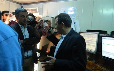 تفقد وفريق «سبكتروم» خط النفط البري
باسيل : لم نكتف فقط بالبحر بل نستكشف
عبر المسح البرّي إمكانيات وجود البترول