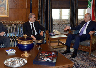 بري التقى عبد العزيز والخير
وعرض مع حمد مشاريع بلدية بيروت