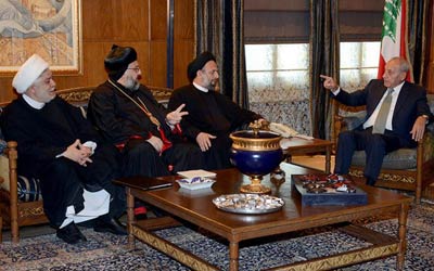 تلقى اتصالاً من بهيّة الحريري
بري عرض قانون الإنتخاب
والوضع الأمني مع شربل 