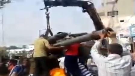 العثور على مدفع من مخلفات الحرب العالمية الاولى في فلسطين.. بالفيديو