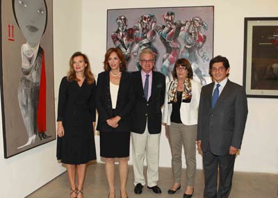 السيدة الفرنسية الاولى تزور معرض Syri-Art
في مركز بيروت للمعارض