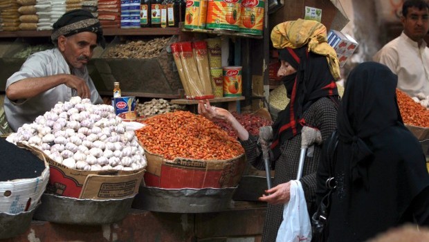 تراجع التضخم في اليمن الى 12.8%