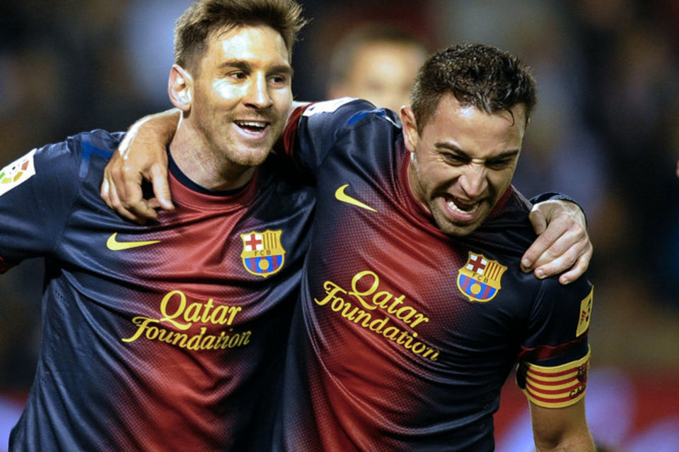 3 أرقام قياسية لميسي وتشافي وفالديس
في مباراة برشلونة وميلان