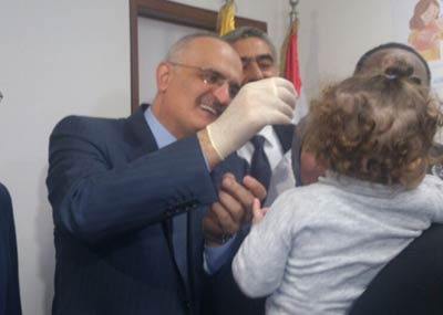 إفتتاح الحملة الوطنيّة للتلقيح ضدّ شلل الأطفال
خليل : لا يوجد في لبنان أيّ إصابة