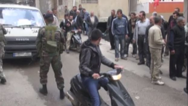 اعتصام في بلدة شبعا جنوب لبنان احتجاجا على كلام الوزير السبق وئام وهاب