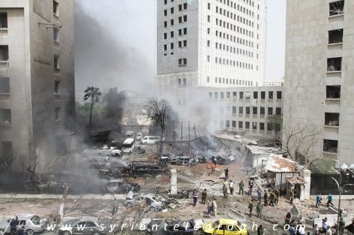 سقوط قذيفتي هاون على كفرسوسة وسط دمشق