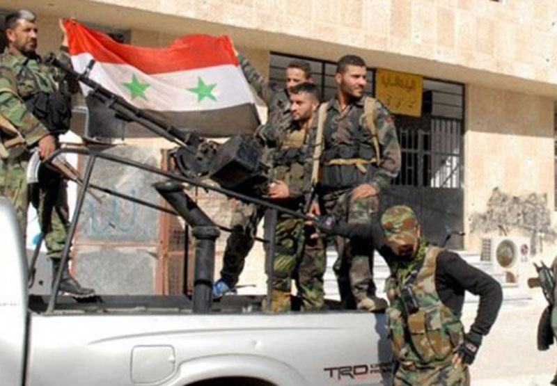 تقدم للجيش السوري النظامي في حلب وريف دمشق