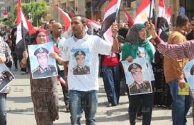 مؤيدو السيسي يدعونه للترشح للإنتخابات الرئاسية 