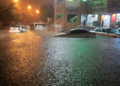 استنفار في السعودية لمواجهة السيول 