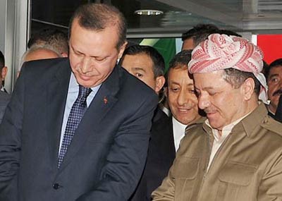 بارزاني يلتقي أردوغان
في دياربكر جنوبي تركيا