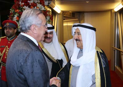 سليمان في الكويت للمشاركة
في القمّة العربيّة الإفريقيّة