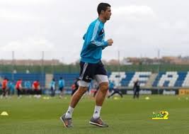 مهارة رائعة من كريستيانو في تدريبات ريال مدريد	