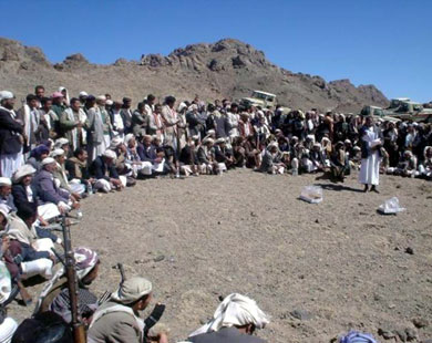 اشتباكات عنيفة في حرض بين قبائل موالية للسلفيين وانصار الحوثي