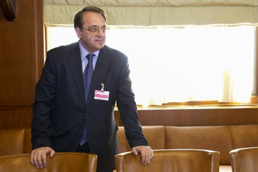 بوغدانوف يلتقي جاموس ووفدا كرديا في جنيف 