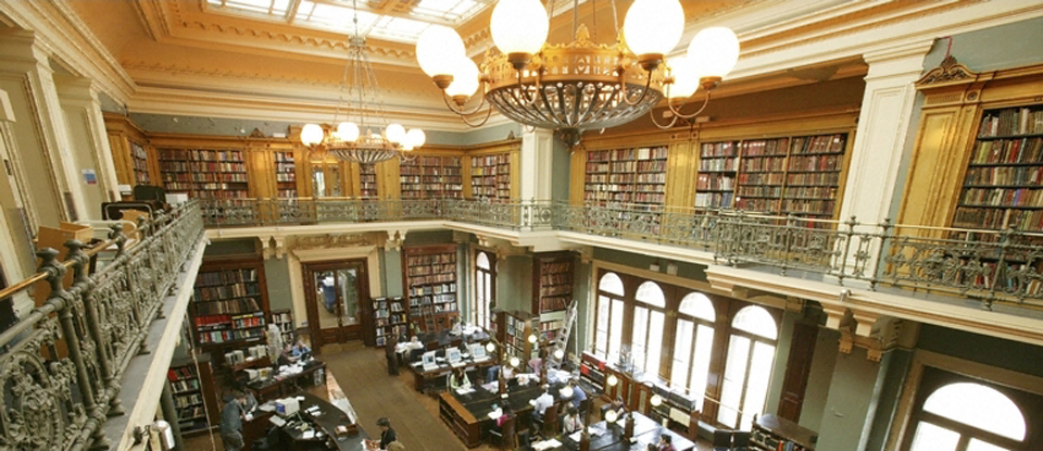 ازاحة الستار عن تمثال جبران في المكتبة الوطنية في فيكتوريا