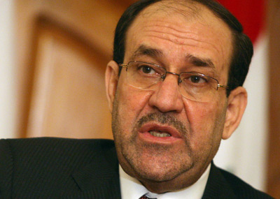 المالكي يدعو تركيا إلى التعاون
في مجال مكافحة الإرهاب