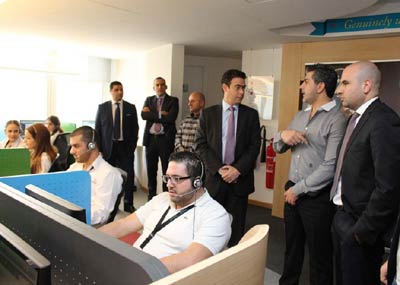 دشن مركز اتصالات شركة «تاتش» في بيروت
صحناوي : نجحت في مضاهاة المعايير
العالميّة وخدماتها على مدار الساعة