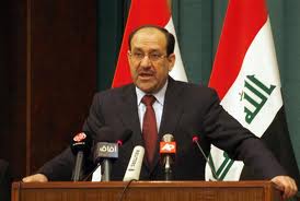 المالكي يؤكد استمرار الحكومة العراقية بملاحقة الإرهاب