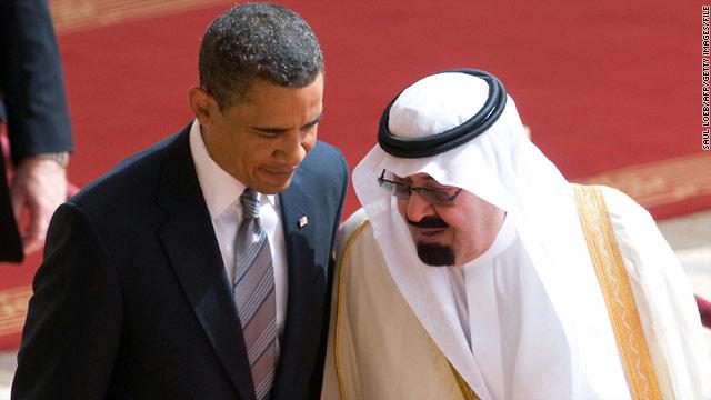 أوباما يبحث مع العاهل السعودي ملف إيران