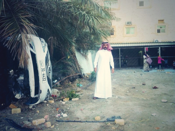 حديقة منزل تشهد 11 حادثاً مرورياً