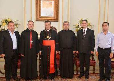إستقبالات البطريرك الراعي