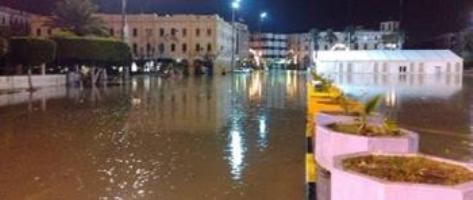 فيضانات في العاصمة الليبية!