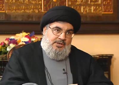 نصرالله: الوضع في طرابلس خطر وقوى الأمن الداخلي تموّل المجموعات المسلّحة ...
السعوديّة وراء استهداف السفارة الإيرانيّة وتخوض الحروب بالمال والسلاح بالواسطة ...
سعد الحريري وعقاب صقر مُتورّطان في إرسال مقاتلين وسلاح الى سوريا