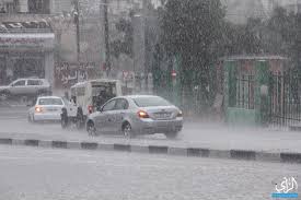 غزة تتعرض لأمطار غزيرة مصحوبة بعواصف رعدية